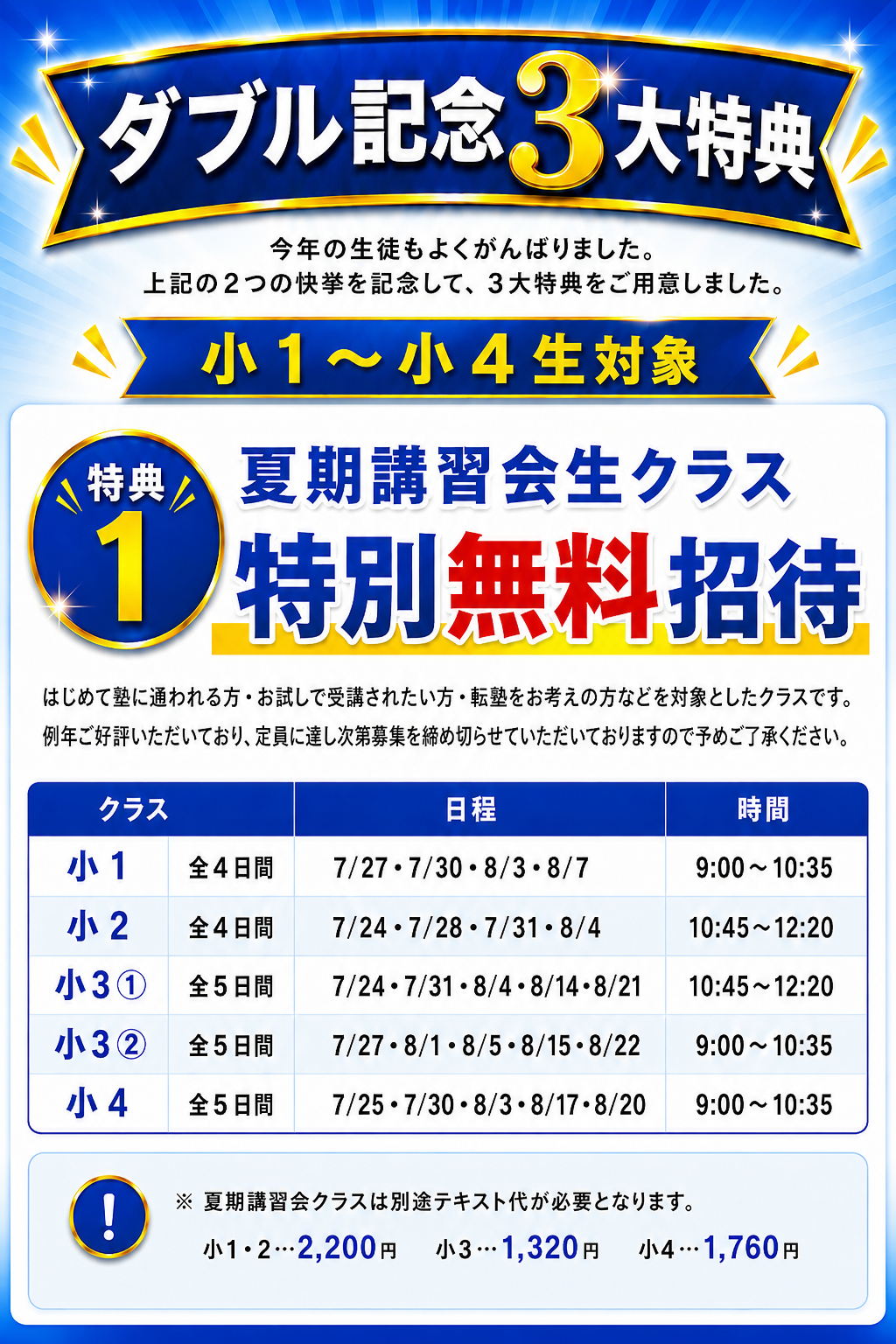 広島の夏期講習 小学生|中学受験(四谷大塚NET・広大附属/広島学院/ND清心対策) | 広島の学習塾・進学塾・個別指導|大木スクール